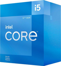 Fotoja e Procesor Intel Core i5-12400F, 2,5 GHz, 18 MB, BOX (BX8071512400F)