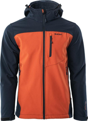 Fotoja e Xhaketë për meshkuj HI-TEC SOFTSHELL, XL, e zezë/portokalli