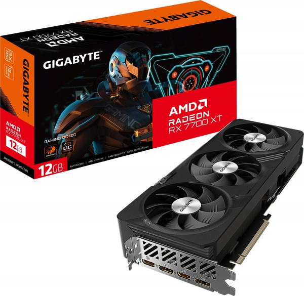 Fotoja e Kartelë grafike Gigabyte Radeon RX 7700 XT Gaming OC 12GB GDDR6