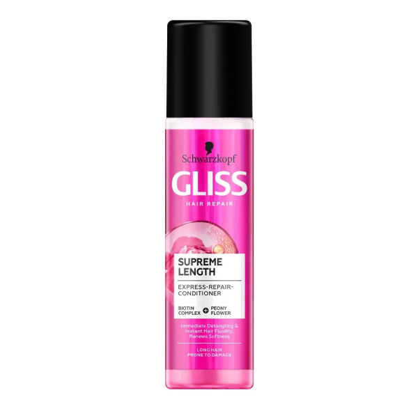 Fotoja e Sprej për flokë Schwarzkopf Gliss, Supreme Length, 200 ml