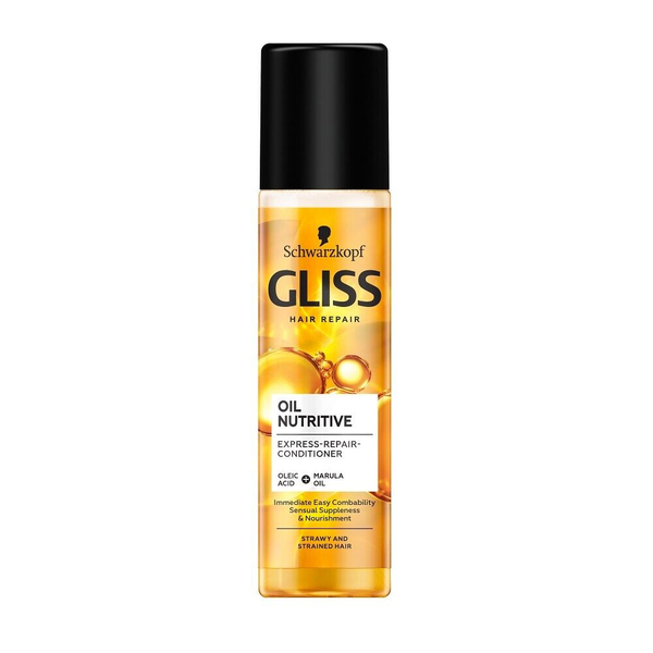 Fotoja e Sprej për flokë Schwarzkopf Gliss, Oil Nutritive, 200 ml