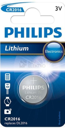 Fotoja e Bateri Philips CR2016/01B, mini lithium / 1