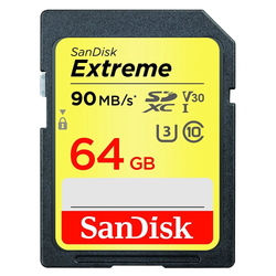 Fotoja e Kartë memorie Sandisk, 64GB, UHS-I U3 CLASS10 90MB/S