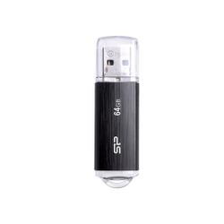 Fotoja e USB Silicon Power ultima U02, 64GB, 2.0, e zezë