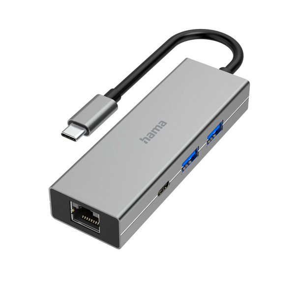 Fotoja e Përshtatës USB-C multiport, 200108, 2 x USB-A, USB-C, lan/ethernet