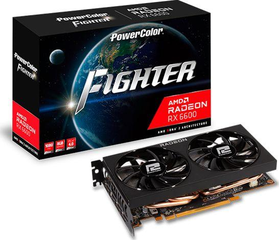 Fotoja e Kartelë grafike Power Color Radeon RX 6600 Fighter 8GB GDDR6