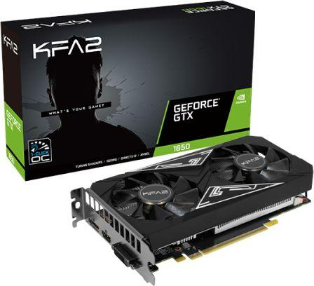 Fotoja e Kartelë grafike KFA2 GeForce GTX 1650 Ex Plus 4GB GDDR6