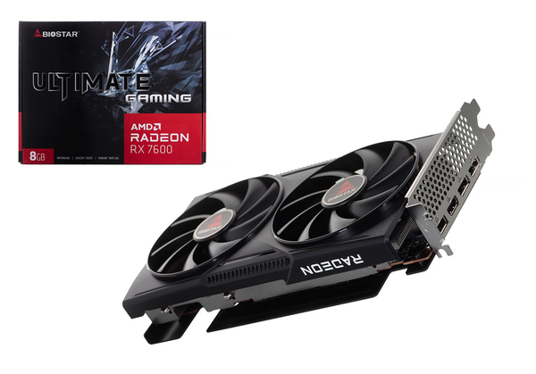 Fotoja e Kartelë grafike Biostar Radeon RX 7600 8GB GDDR6