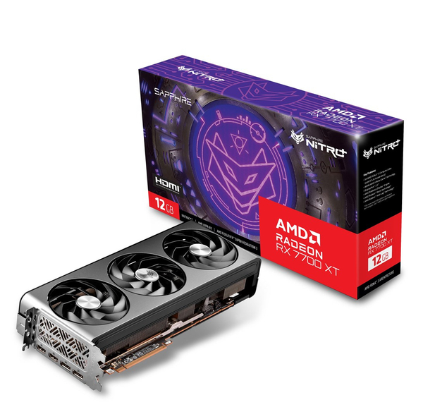 Fotoja e Kartelë grafike Sapphire Nitro+ Radeon RX 7700 XT 12GB GDDR6