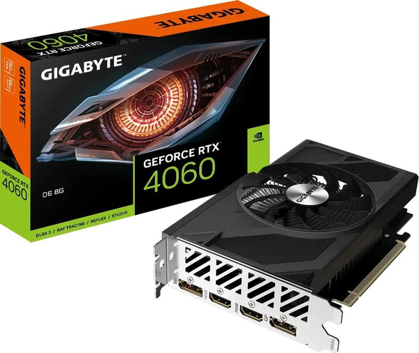 Fotoja e Kartelë grafike Gigabyte GeForce RTX 4060 D6 8GB GDDR6