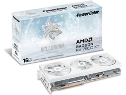 Fotoja e Kartelë grafike Power Color Hellhound Spectral White Radeon RX 7800 XT 16GB GDDR6