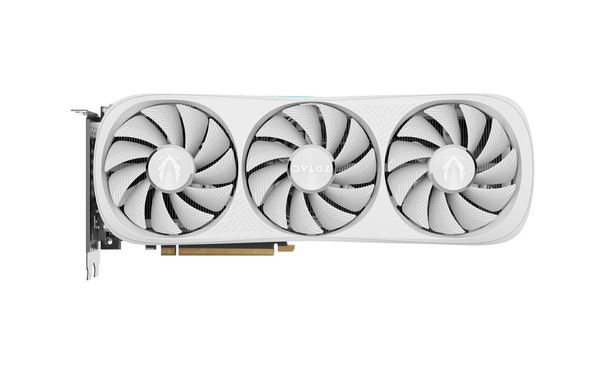 Fotoja e Kartelë grafike Zotac Gaming GeForce RTX 4070 Ti SUPER Trinity OC White 16GB GDDR6X