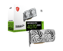 Fotoja e Kartelë grafike MSI GeForce RTX 4070 SUPER Ventus 2X White OC 12GB GDDR6X