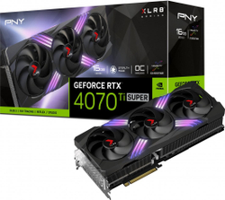 Fotoja e Kartelë grafike PNY GeForce RTX 4070 Ti SUPER XLR8 Gaming Verto Epic-X RGB OC 16GB GDDR6X