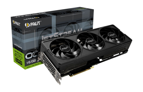 Fotoja e Kartelë grafike Palit GeForce RTX 4070 Ti SUPER JetStream OC 16GB GDDR6X