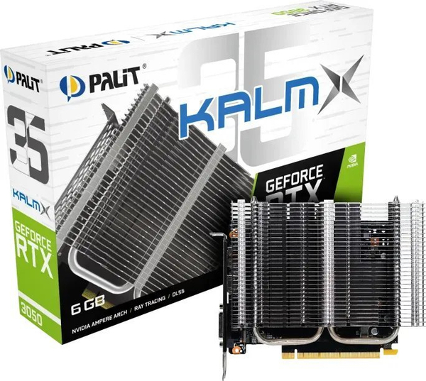 Fotoja e Kartelë grafike Palit GeForce RTX 3050 KalmX 6GB GDDR6