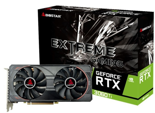 Fotoja e Kartelë grafike Biostar GeForce RTX 3060 Ti 8GB GDDR6X