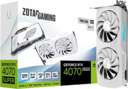 Fotoja e Kartelë grafike Zotac Gaming GeForce RTX 4070 SUPER Twin Edge OC White 12GB GDDR6X