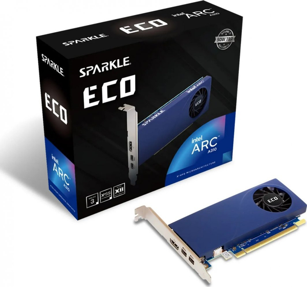 Fotoja e Kartelë grafike Sparkle Arc A310 ECO 4GB GDDR6