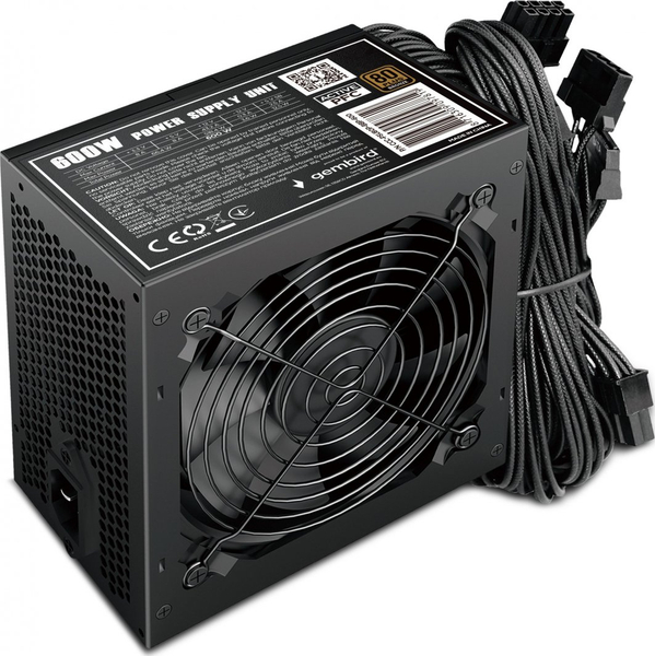 Fotoja e Burim energjie Gembird BlackBoxPower CCC-PSU80P-BBP-600 ATX, 600W