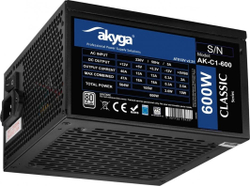 Fotoja e Burim energjie Akyga AK-C1-600 ATX, 600W