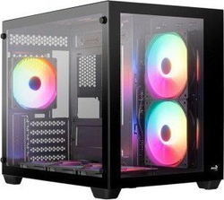 Fotoja e Kasë Aerocool PGS DRYFT MINI-G-BK-v1 FRGB, Midi Tower