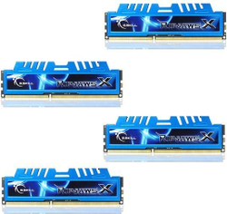 Fotoja e Memorie G.Skill RipjawsX, DDR3, 32 GB, 2400 MHz, CL11, F3-2400C11Q-32GXM