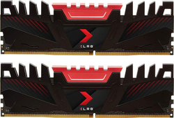 Fotoja e Memorie PNY XLR8, DDR4, 16 GB, 3200 MHz, CL16, MD16GK2D4320016AXR