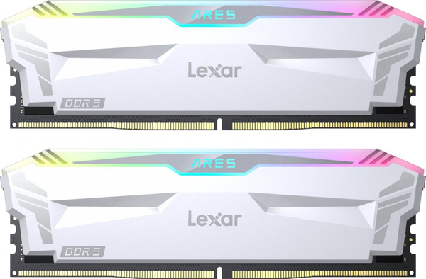 Fotoja e Memorie Lexar Ares RGB, DDR5, 32 GB, 6400 MHz, CL32, LD5EU016G-R6400GDWA