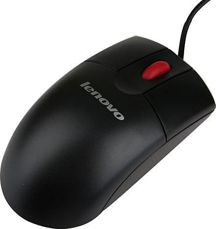 Fotoja e Maus Lenovo Mouse, me kabllo, PS/2, USB, i zi