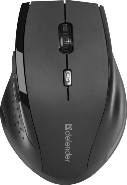 Fotoja e Maus Defender Accura, wireless, USB, i zi
