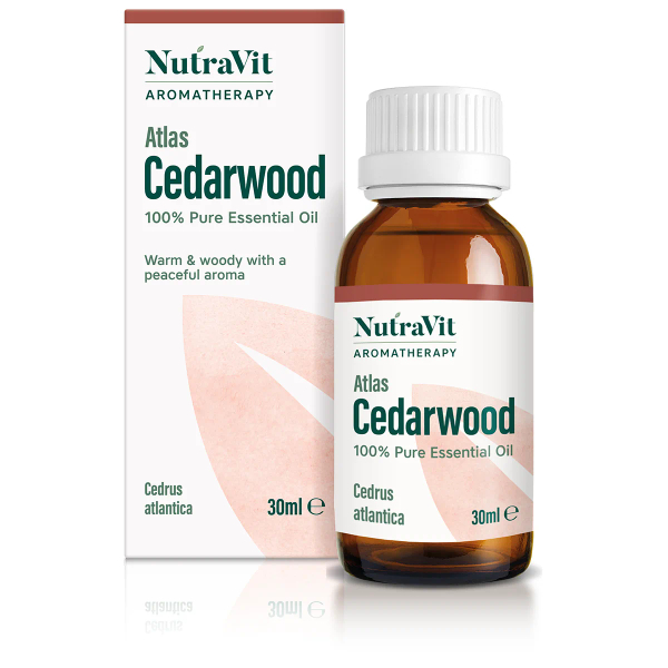 Fotoja e Vaj Esencial Atlas Cedarwood nga NutraVit, 30ml