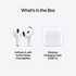 Fotoja e Apple AirPods 4 (USB-C) with Active Noise Cancellation, Picture 9