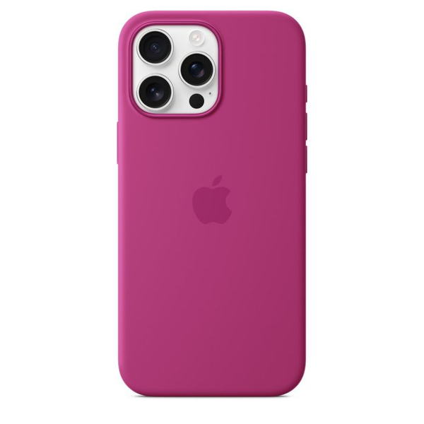 Fotoja e Apple iPhone 16 Pro Max Silicone Case with MagSafe, Fuchsia (Seasonal)