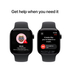 Fotoja e Apple Watch Series 10 GPS, 42mm, Jet Black Aluminum Case with Black Sport Band, M/L, Picture 6