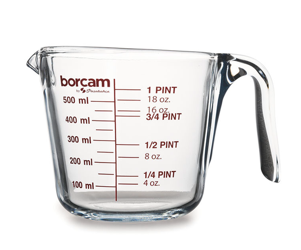 Fotoja e Enë matëse Paşabahçe Borcam, 1 copë, 500 ml