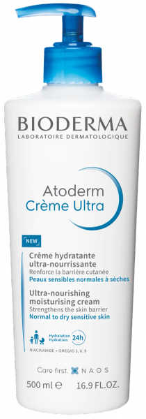 Fotoja e Krem për trup dhe fytyrë Bioderma Atoderm Creme Ultra, 500ml