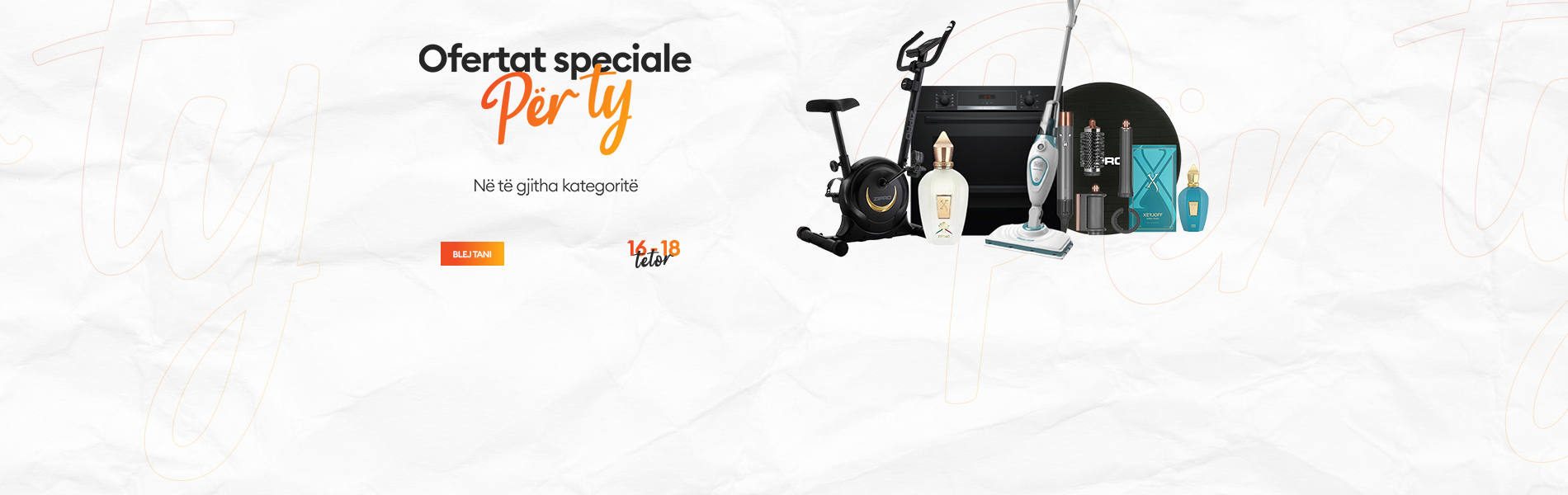 Per ty ofertat speciale tetor