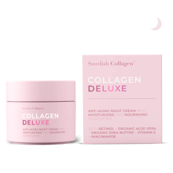 Fotoja e Krem nate për fytyrë Swedish Collagen Deluxe, me kolagjen, 50ml