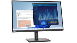 Fotoja e Monitor Lenovo ThinkVision T27p-30, 27", 3840 x 2160, i zi
