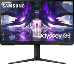 Fotoja e Monitor Samsung Odyssey G32A (LS27AG320NUXEN), 27", Full HD, i zi