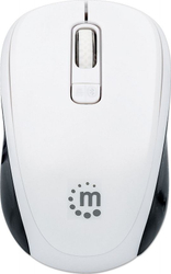 Fotoja e Maus dual Manhatan (179645), USB, 1600 DPI, i bardhë