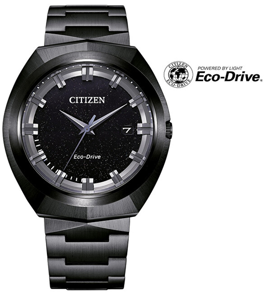 Fotoja e Orë dore për meshkuj Citizen Eco-Drive 365, e zezë