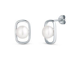 Fotoja e Vathë për femra Jwl Luxury Pearls, të argjendtë/bardhë