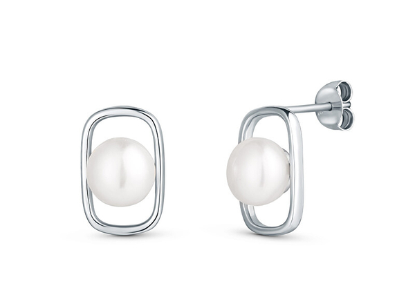 Fotoja e Vathë për femra Jwl Luxury Pearls, të argjendtë/bardhë