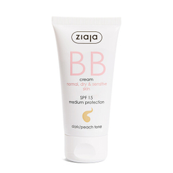 Fotoja e Krem BB Ziaja SPF 15 Dark/Peach Tone (BB Cream), 50 ml