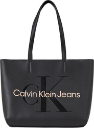 Fotoja e Çantë për femra Calvin Klein, e zezë 