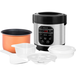 Fotoja e [OUTLET] Tenxhere për oriz Sencor SRM 0650SS, 0.6l e hirtë