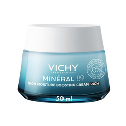 Fotoja e Krem hidratues për fytyrë Vichy Minéral 89 (100 H Moisture Boosting Cream), 50 ml