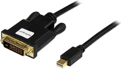 Fotoja e Kabllo StarTech DisplayPort Mini - DVI-D (MDP2DVIMM10B), 3 m, e zezë